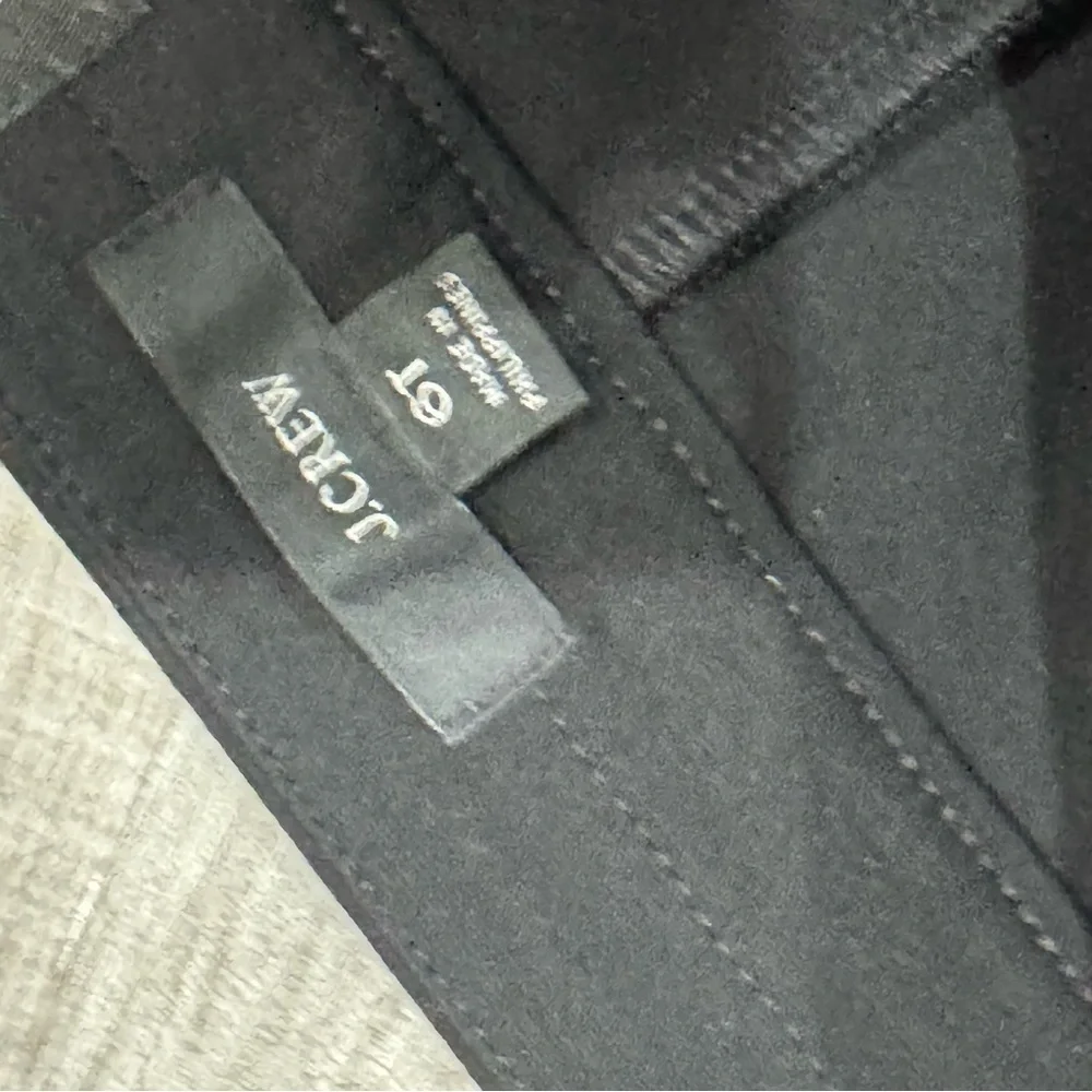 J. crew black made in Italy slim ponte ❤️ 6 Tall - Picture 6 of 7